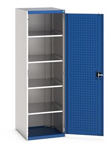Bott Perfo Door Cupboard 650Wx650Dx2000mmH - 4 Shelves Cupboards with Shelves 34/40019125.11 Bott Perfo Door Cupboard 650Wx650Dx2000mmH 4 Shelves.jpg